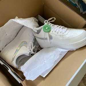 Iridescent Nike Air Force 1’s